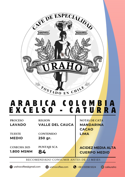 Café Colombia – Arábica Excelsa Caturrá