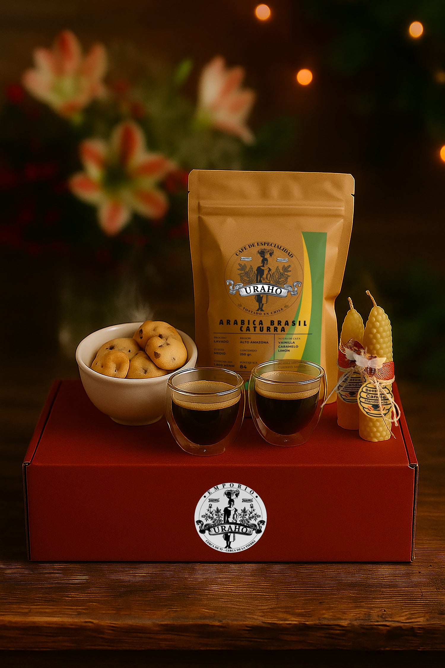 Set Navideño - ESENCIAL URAHO ORO