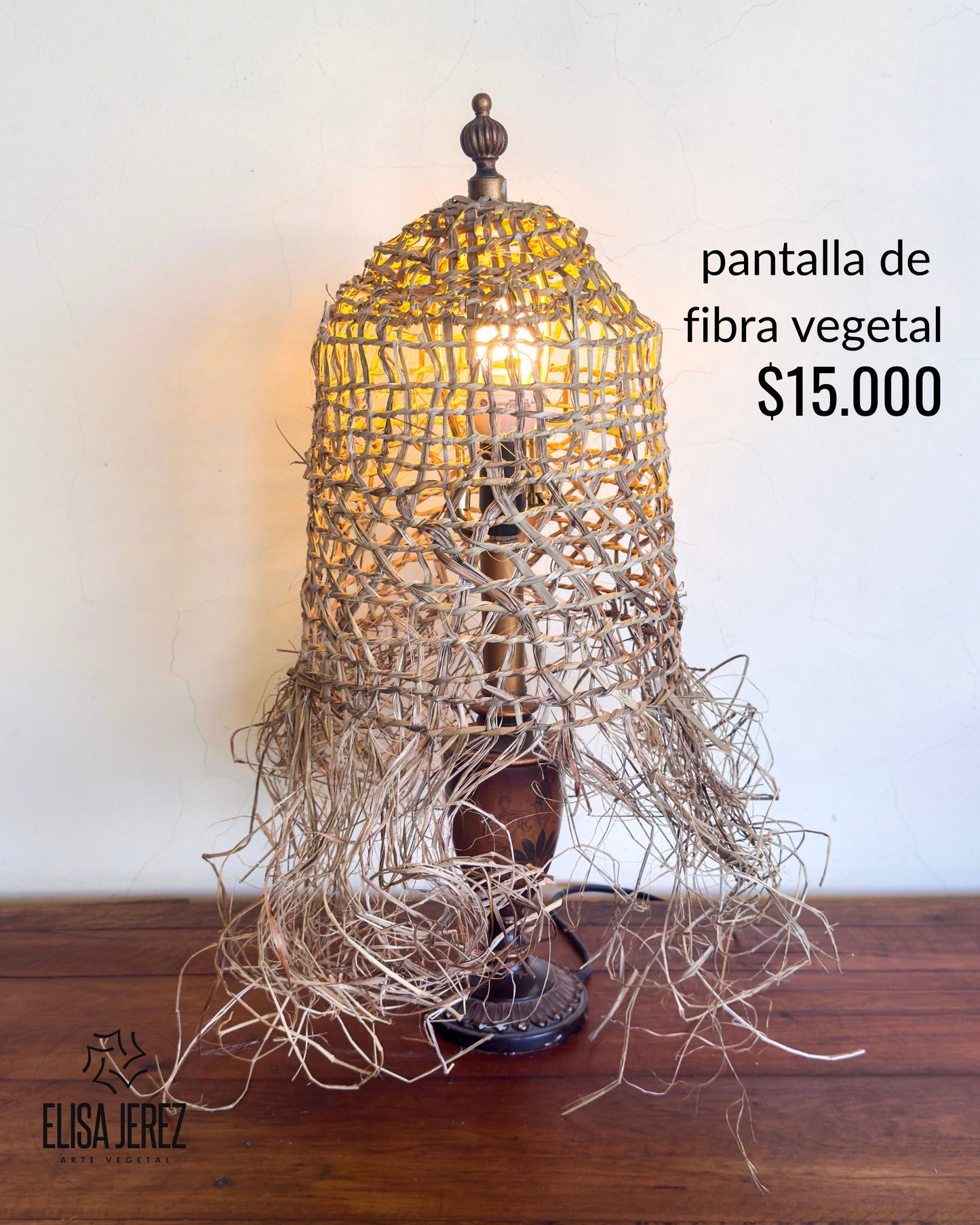 Pantalla de Fibra Vegetal - Mediana