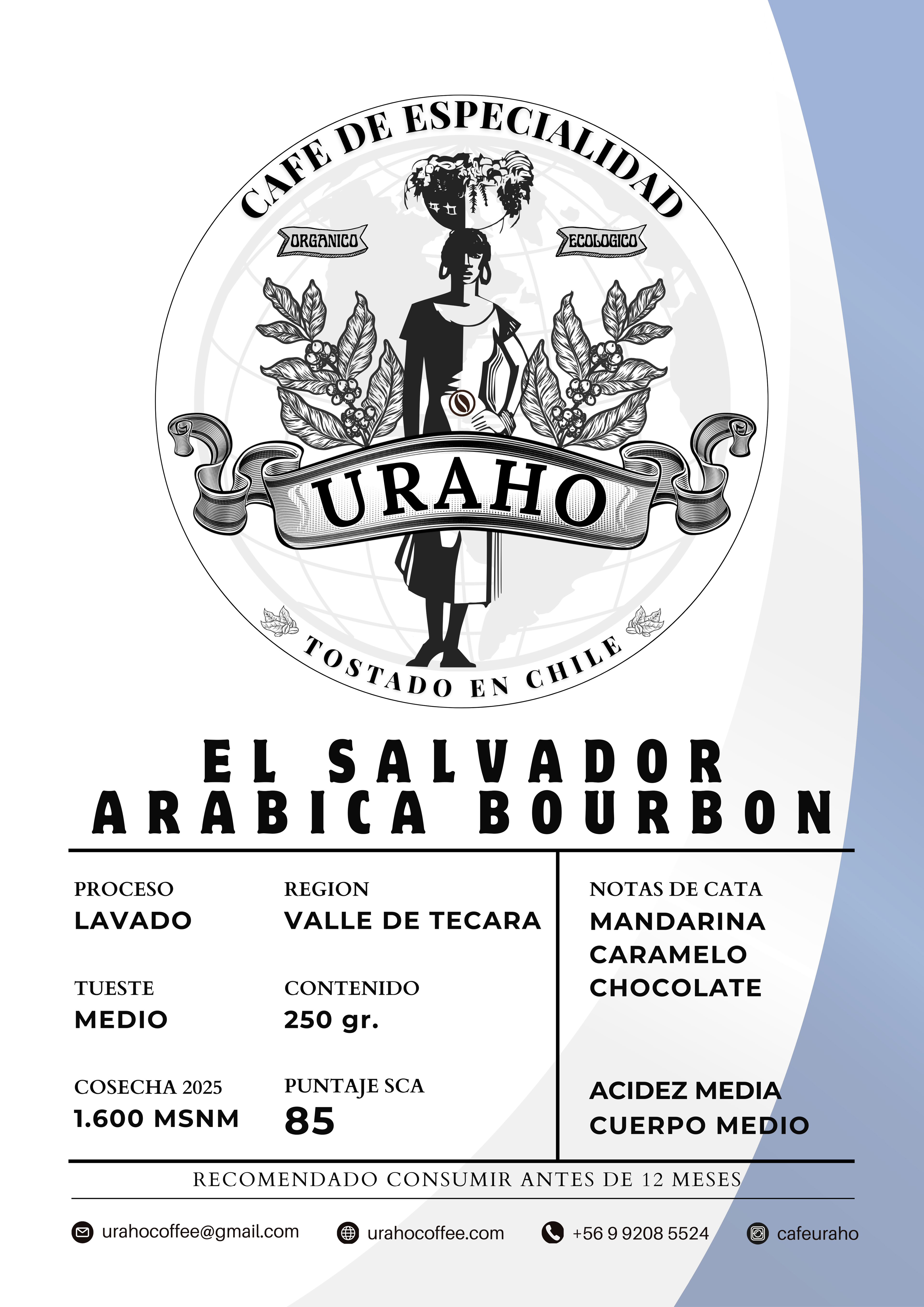 Café El Salvador – Arábica Bourbon