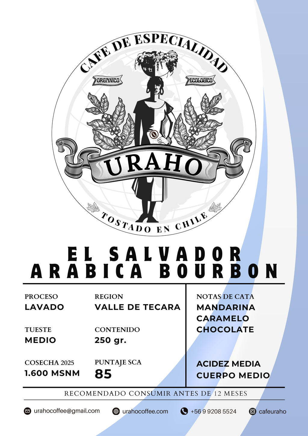 Set Navideño - Esencial Uraho · Acero – Café El Salvador