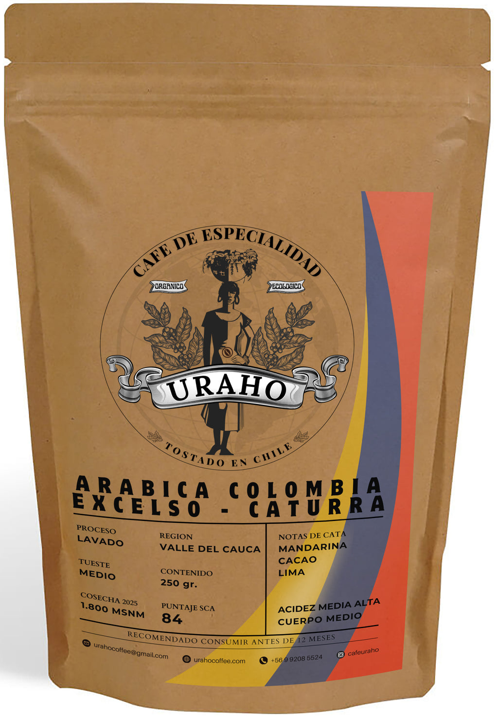 Café Colombia – Arábica Excelsa Caturrá